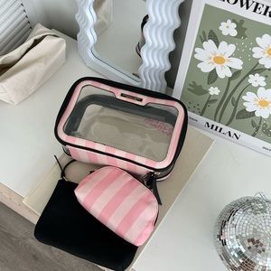 SET of 3: Victoria’s Secret makeup bags